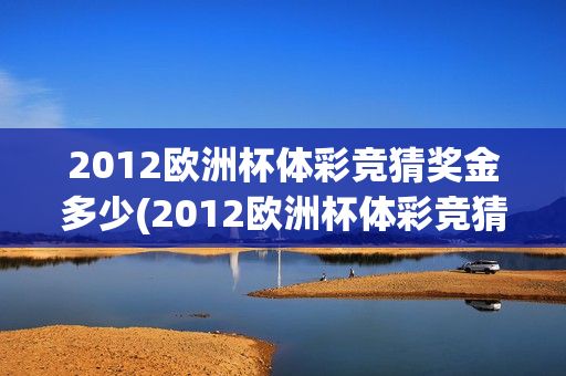 2012欧洲杯体彩竞猜奖金多少(2012欧洲杯体彩竞猜奖金多少钱)